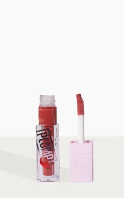 Maybelline Lifter Gloss Plumping Lip Gloss With Hyaluronic Acid and Chilli Pepper Hot Chilli