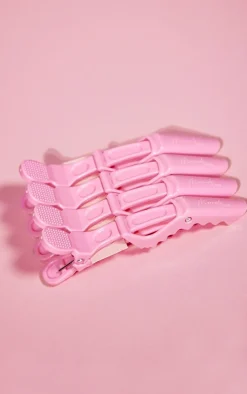 Mermade Hair Grip Clips Pink 4-pack