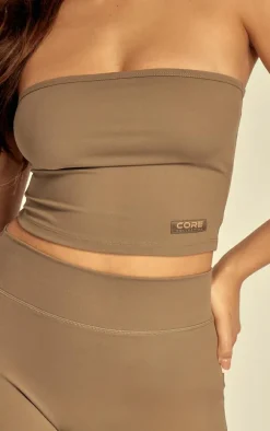 Mocha Core Collection Tab Snatched Sculpt Bandeau