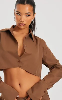 Mocha Oversized Drawstring Straight Leg Pants