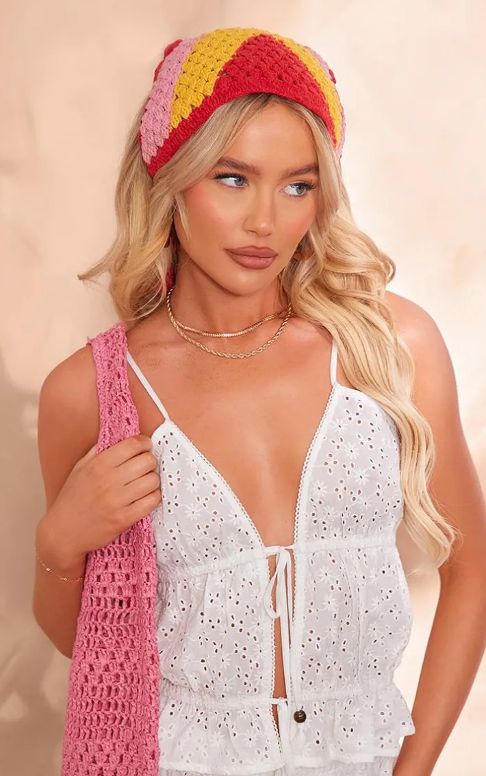 Multi Crochet Bandana