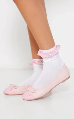 Multi Gingham 2 Pack Socks