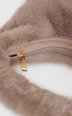 Mushroom Faux Fur Grab Bag