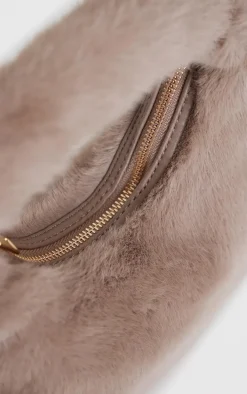 Mushroom Faux Fur Grab Bag