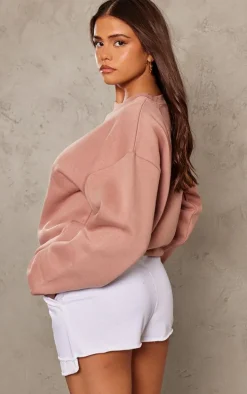 Mushroom Oversized Fit Sweatshirt