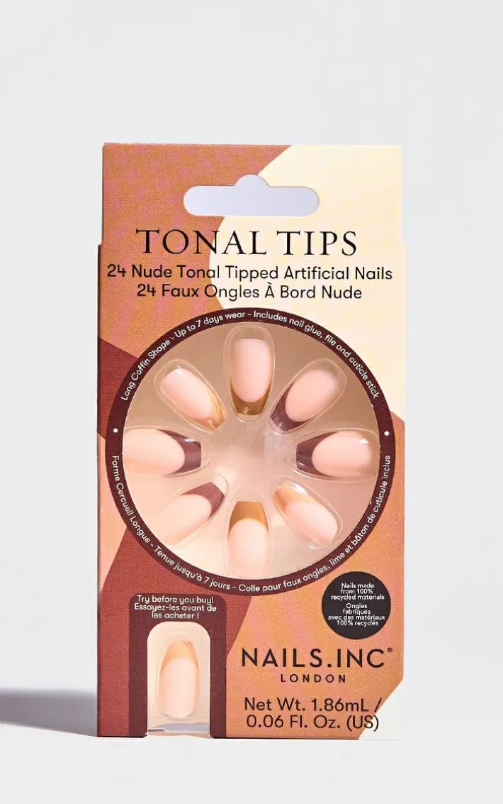 Nails Inc Tonal Tips Press On Nails