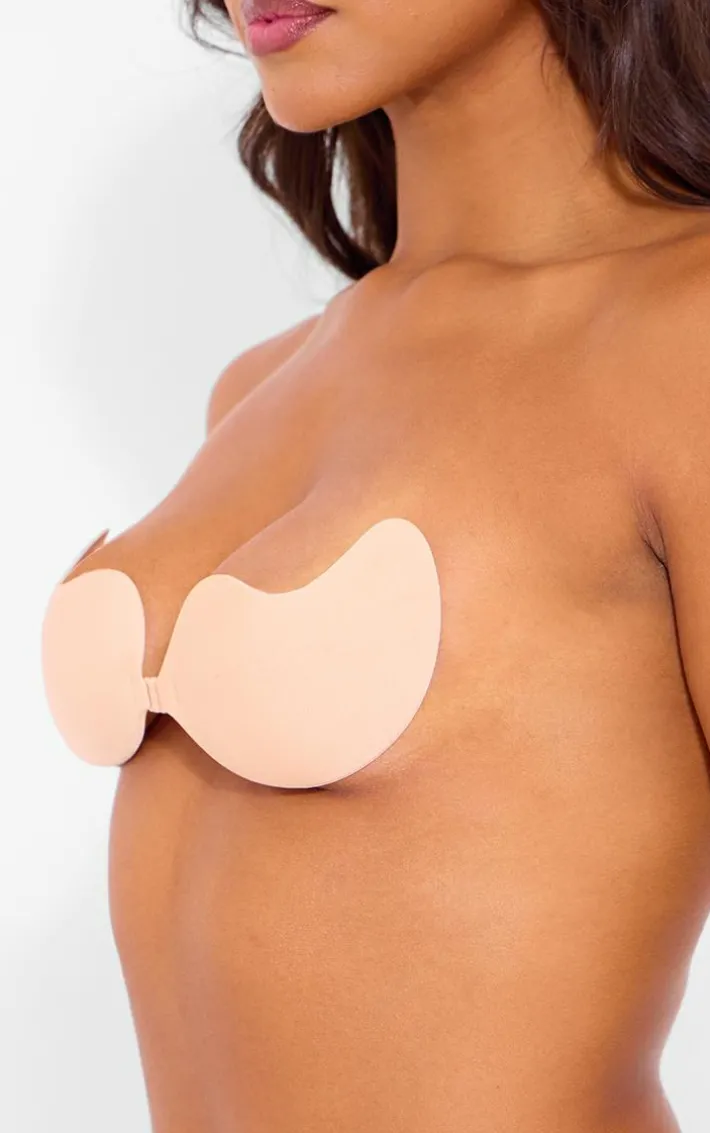 Nude Plunge Stick On Bra