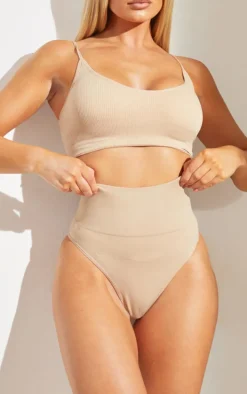 Nude Shapewear High Waisted Control Thong