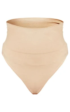 Nude Shapewear High Waisted Control Thong