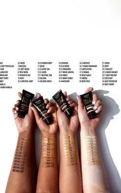 NYX PMU Can't Stop Won't Stop Full Coverage Foundation Vanilla