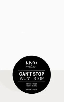 NYX PMU Can't Stop Won't Stop Setting Powder Light