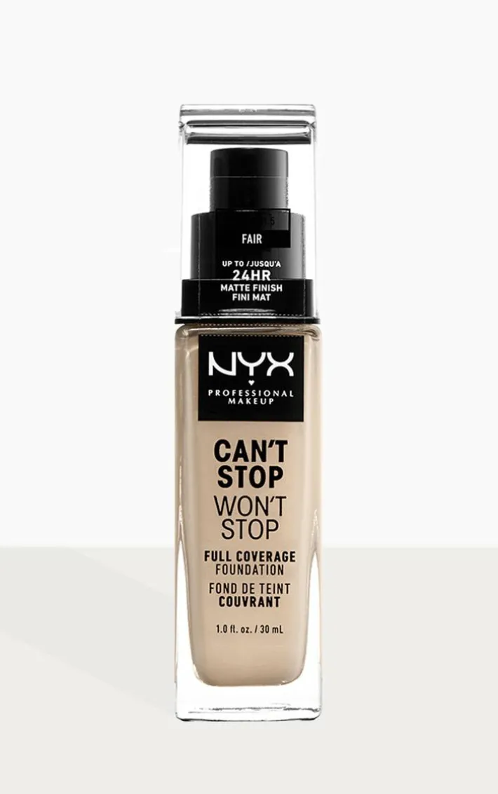 NYX PMU Can't Stop Won't Stop Full Coverage Foundation Fair