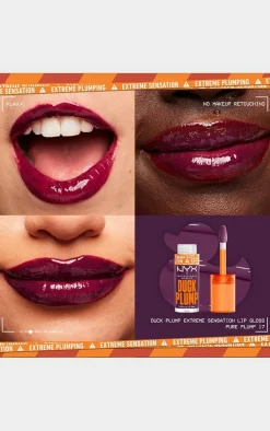 NYX PMU Duck Plump Lip Plumping Gloss Pure Plump P