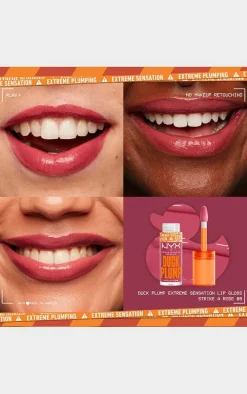 NYX PMU Duck Plump Lip Plumping Gloss Strike A Rose
