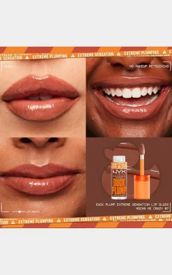 NYX PMU Duck Plump Lip Plumping Gloss Mocha Me Crazy