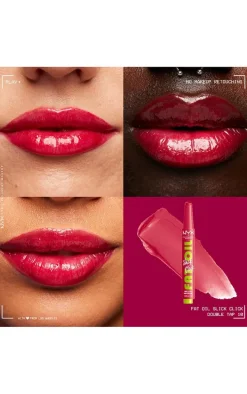 NYX PMU Fat Oil Slick Click Lip Balm Double Tap