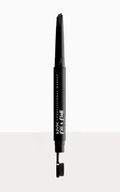 NYX PMU Fill & Fluff Eyebrow Pomade Pencil Black