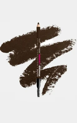 Nyx Professional Makeup Powder Louder Brow Pencil - Deep Brown
