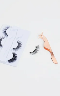 Oh My Lash Day to Night 3 Lashes and Eyelash Applicator