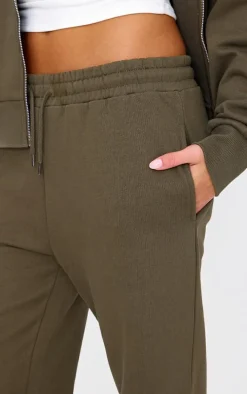 Olive Premium Cuffed Sweatpants