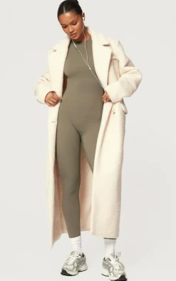 Olive Sculpt Short Sleeved Unitard