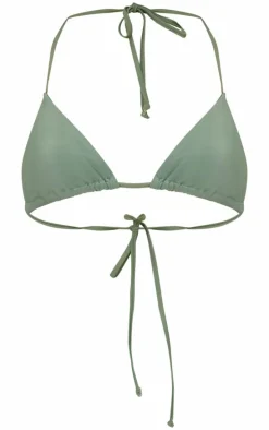 Pale Khaki Mix & Match Tie Side Bikini Bottoms