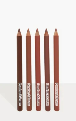 Peaches & Cream Hold The Line 5 Pack Lip Liners