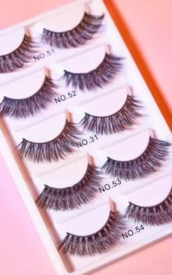 Peaches & Cream Long False Lash 5 Pack