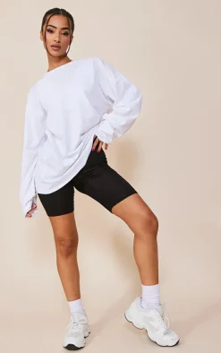 Petite Black Basic Bike Shorts