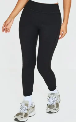 Petite Black Snatched Sculpt Leggings
