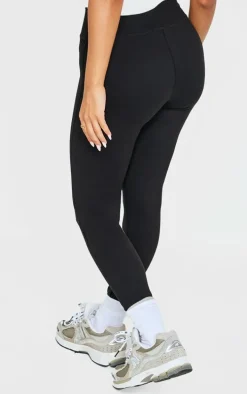 Petite Black Snatched Sculpt Leggings