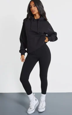Petite Black Ultimate Basic Oversized Hoodie