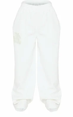 Petite Cream Matcha Graphic Sweatpants