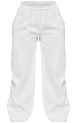 Petite Cream Wide Leg Sweatpants