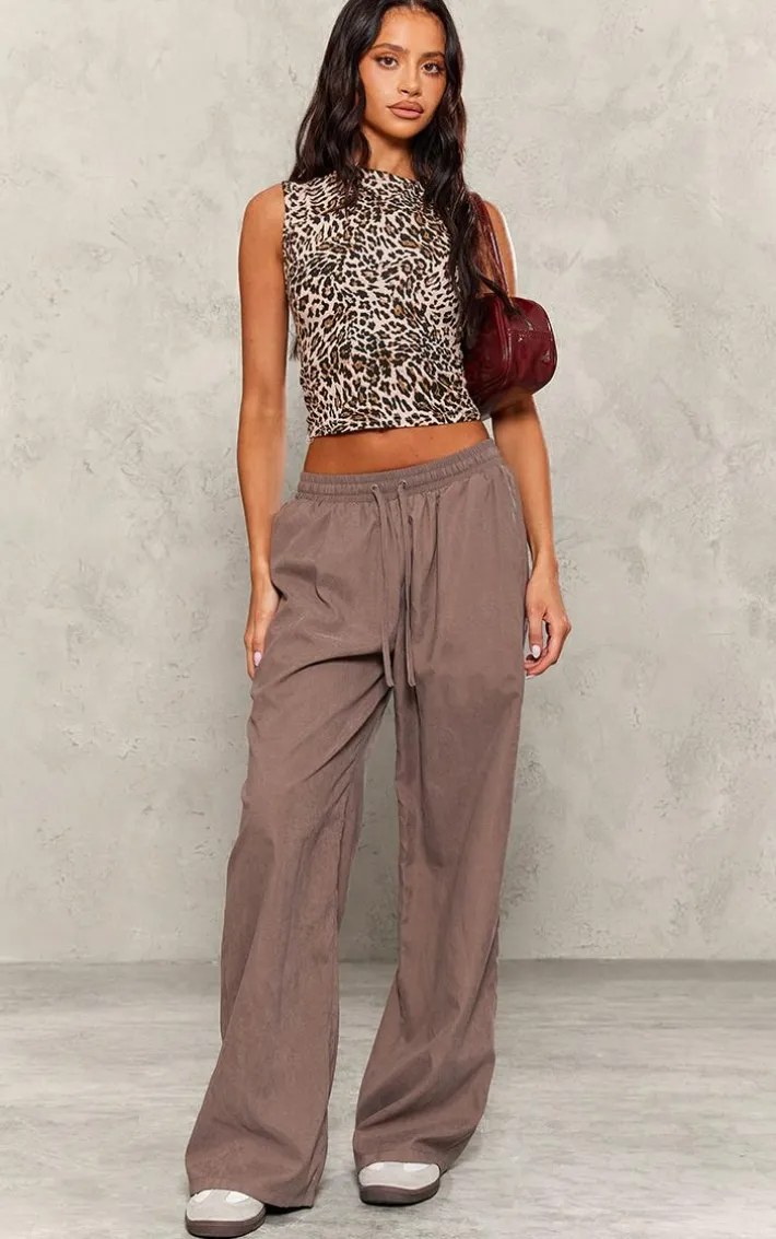 Petite Deep Taupe Skin Cargo Pants