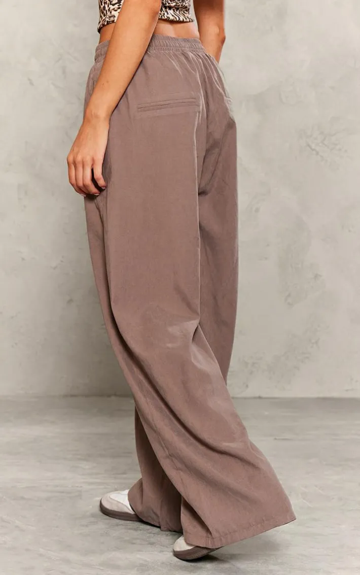 Petite Deep Taupe Skin Cargo Pants