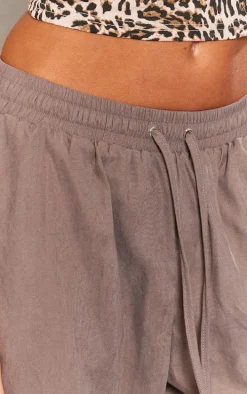 Petite Deep Taupe Skin Cargo Pants