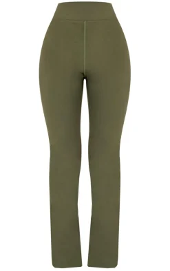 Petite Green Snatched Sculpt Flares