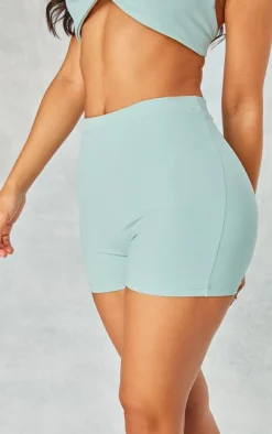 Petite Green Snatched Sculpt Hotpants