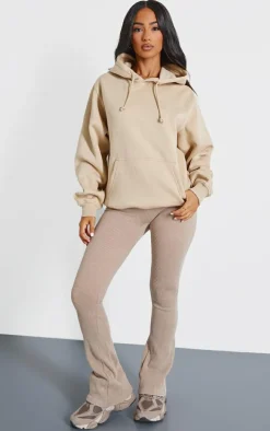Petite Sand Ultimate Basic Oversized Hoodie