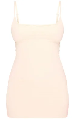 Petite Stone Strappy Snatched Sculpt Bodycon Dress
