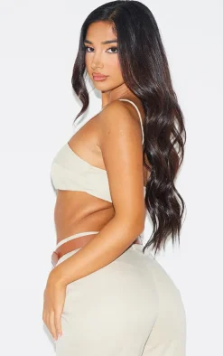 Petite Stone Tailored Strappy Bralet