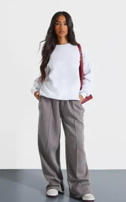 Petite White Ultimate Basic Oversized Sweatshirt