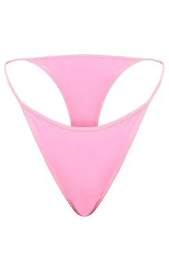Pink Multi Microfibre Thong 3 Pack