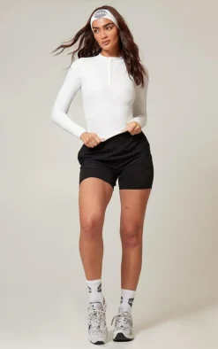 PLT RUN Black Ripstop Underlayer Running Shorts