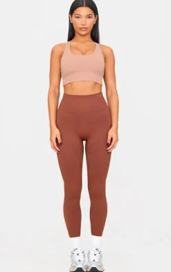 PLT Sport Chocolate Seamless High Waist Leggings