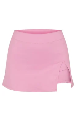 PLT SPORT Mauve Sculpt Mini Tennis Skirt