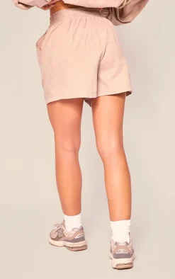 PLT SPORT Mocha Peached Runner Shorts