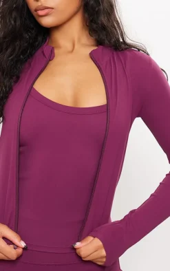 Plum Basic Sculpt Jacket