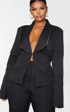 Plus Black Avani Suit Jacket